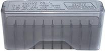 MTM J20XS41 SMALL SLIP TOP AMMO CASE .17-25-20-CLEAR SMOKE-High Falls Outfitters