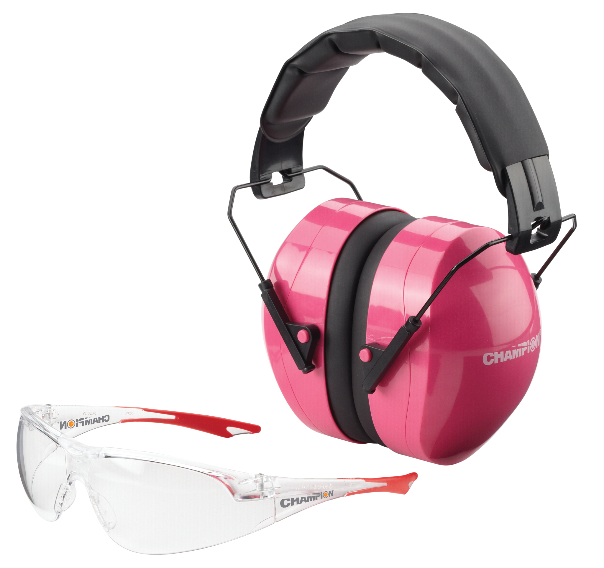 Primos Eyes & Ears Combo - Pink/Clear
