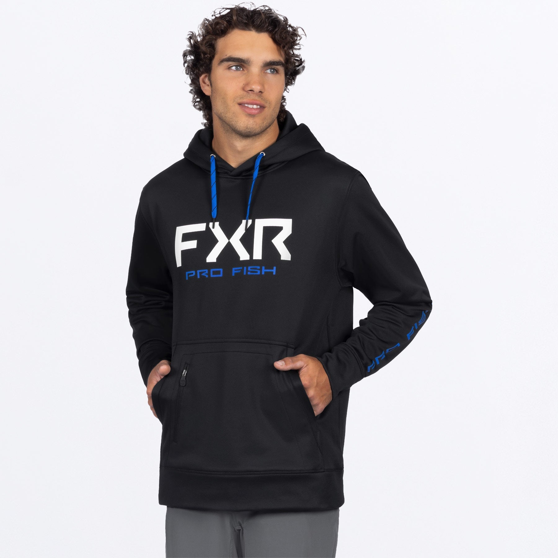 FXR Men's Pro Fish Tech Pullover Hoodie