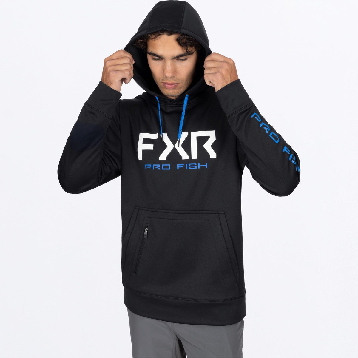 FXR Men's Pro Fish Tech Pullover Hoodie