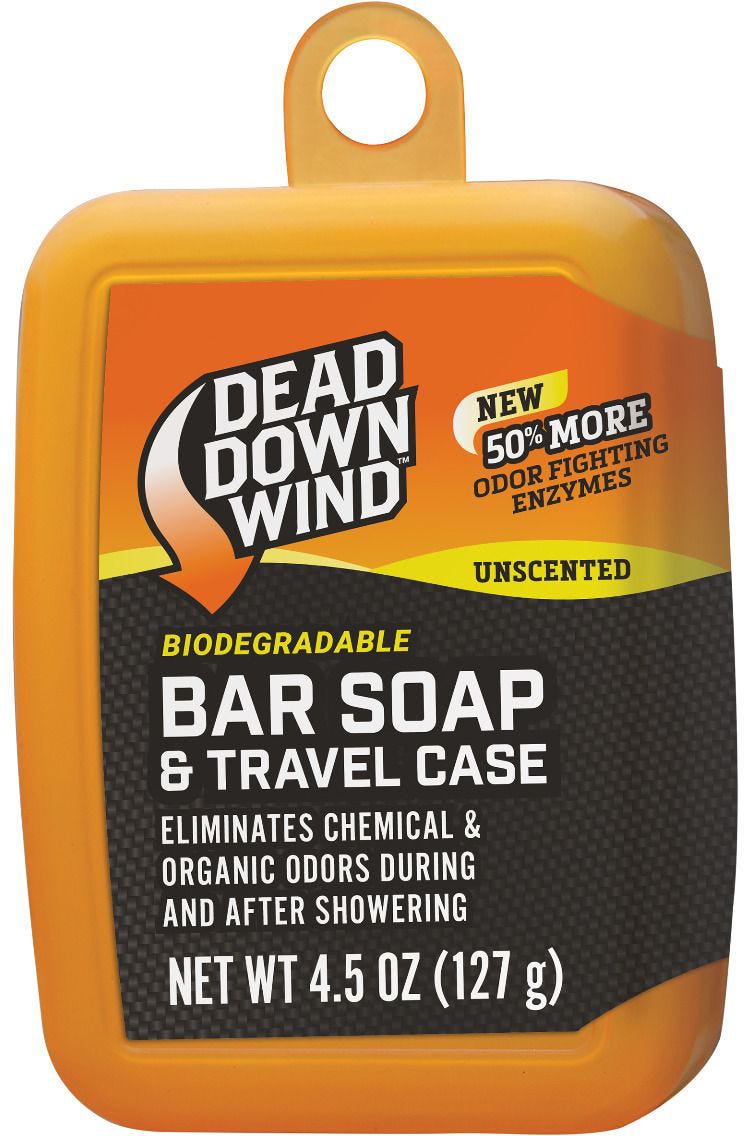 Dead Down Wind Bar Soap & Travel Case – Unscented, 4.5 oz