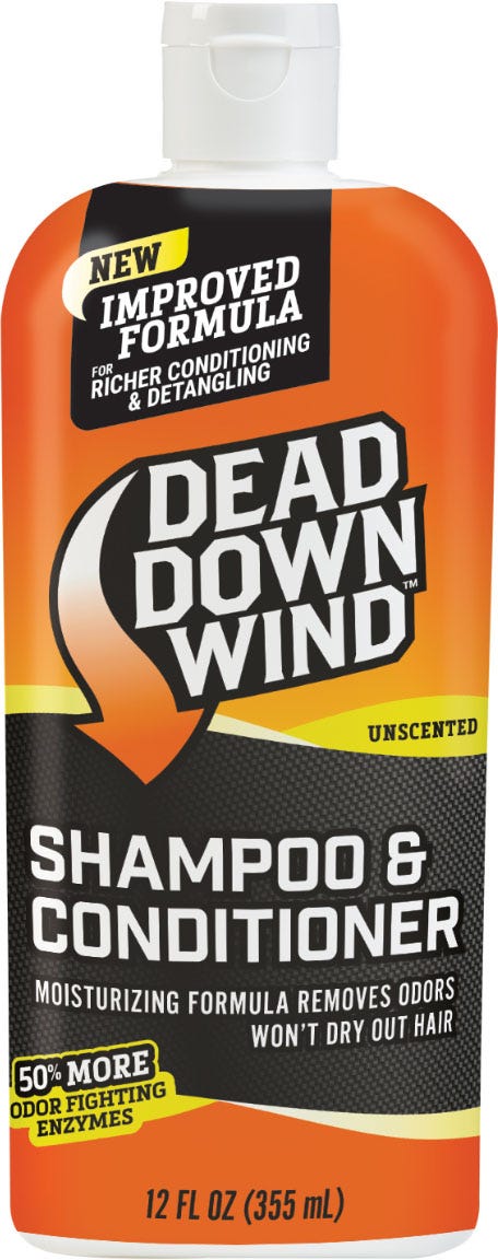 Dead Down Wind Shampoo & Conditioner – Unscented, 12 oz – Bilingual