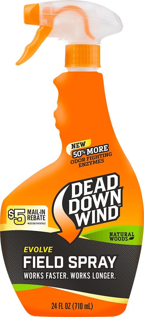 Dead Down Wind Field Spray – Natural Woods, 24 oz – Bilingual