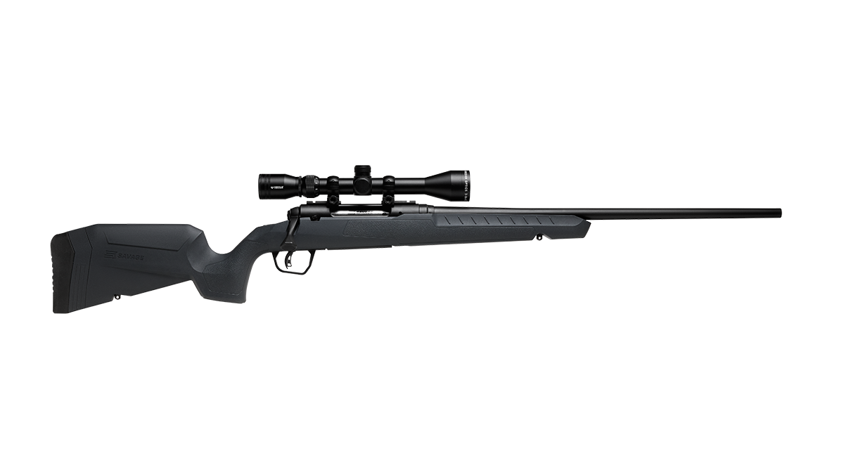Savage Arms Axis 2 XP .270 Win 22" Bbl Gray Synthetic W/ Bus 3-9X40 Bolt Action