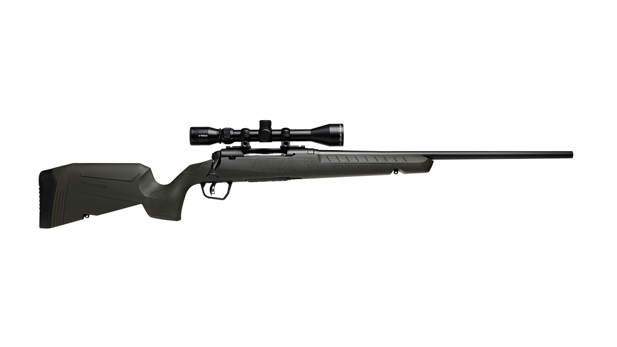 Savage Arms Axis 2 XP .30-06 Spfld 22" Bbl Od Green Synthetic W/ Bus 3-9X40 Bol