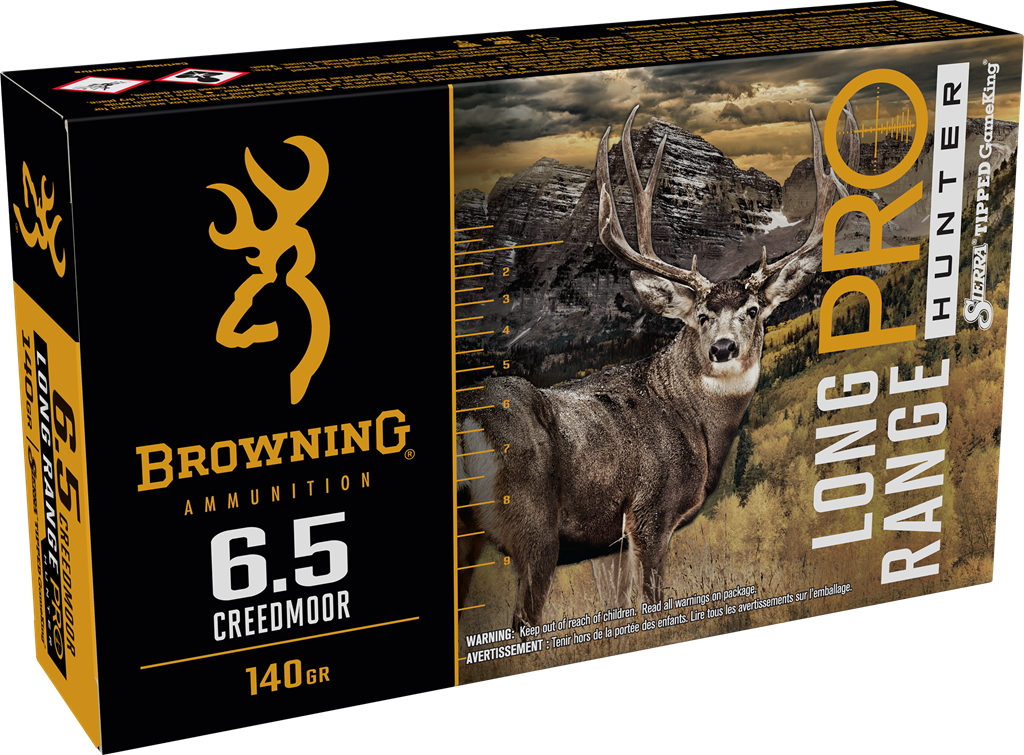 Browning Long Range Pro Hunter Rifle Ammunition - 6.5 Creedmoor — 140 gr TGK