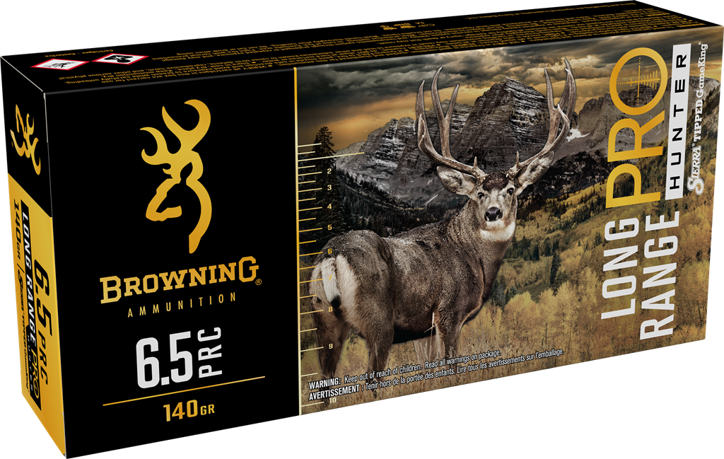 Browning Long Range Pro Hunter Rifle Ammunition - 6.5 PRC - 140 gr TGK