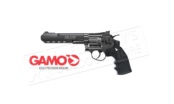 Gamo PR-776 .177 Cal CO2 Pellet Revolver, 6 in Barrel