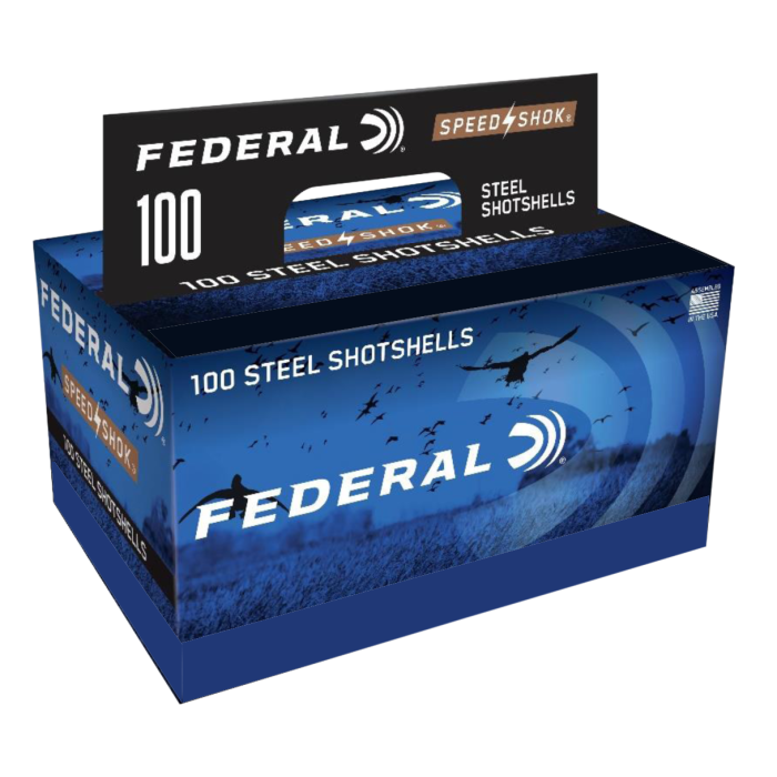 Federal 12GA 3" 1.25OZ #2 Steel 100 Pack