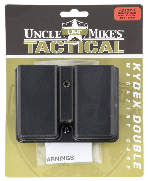 Uncle Mike's Kydex Single-Stack Double Magazine Case product image