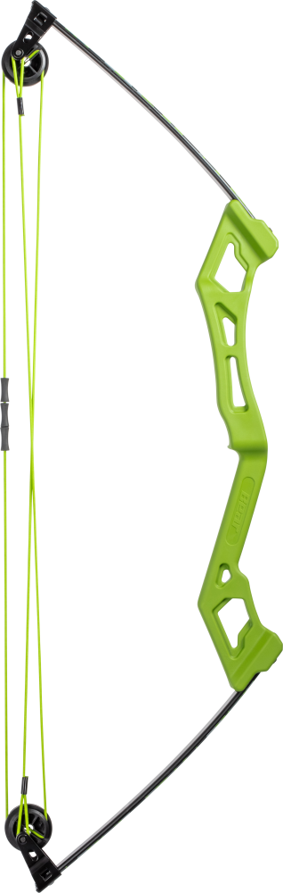 Bear Archery Apprentice Youth Bow - Flo Green / Right Hand / Continuous up to 13.5