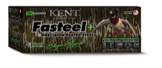 Kent Fasteel+ Bayou Blend 12 Gauge shotshell ammunition