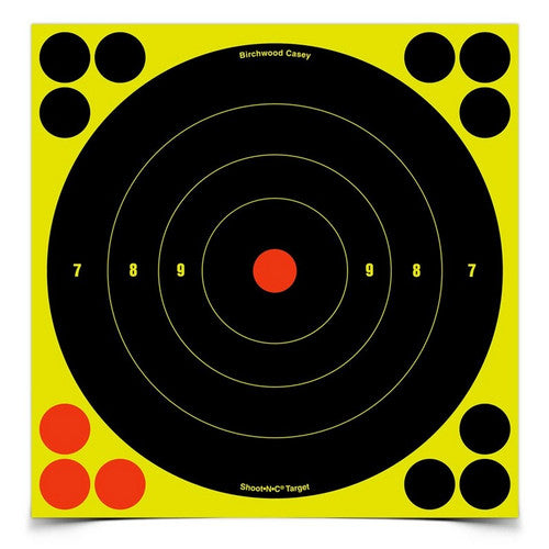 Birchwood Casey Shoot-N-C 8" Bullseye Target – 500 Pack