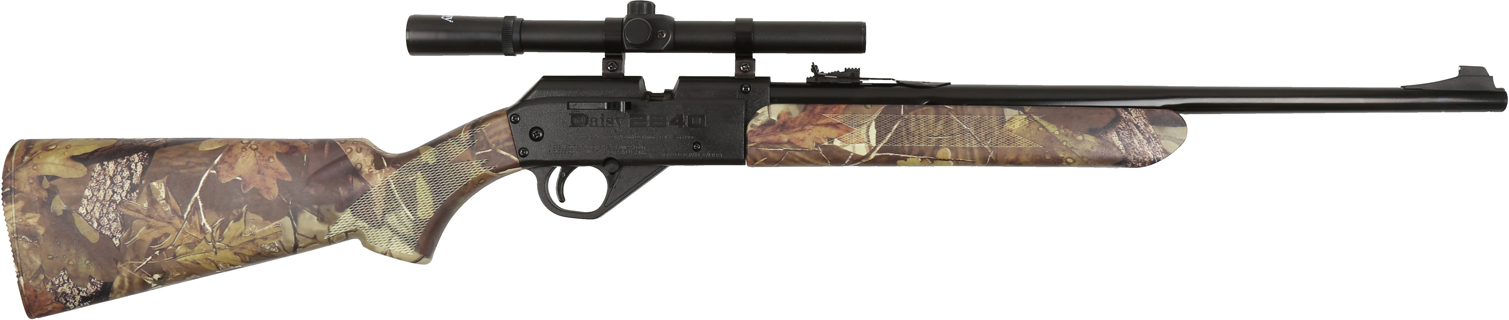 Daisy Powerline 2840 Camo .177 Caliber BB/Pellet Rifle with Scope