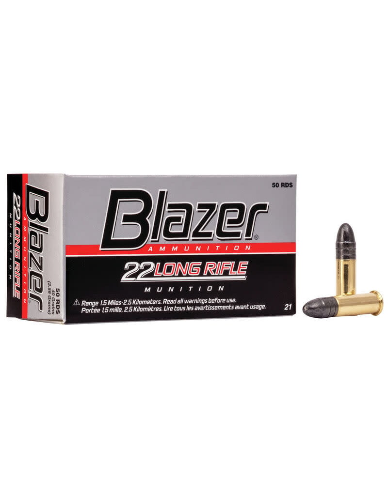 CCI Blazer High Velocity - .22 LR, 40 Grain LRN, 50 Rounds