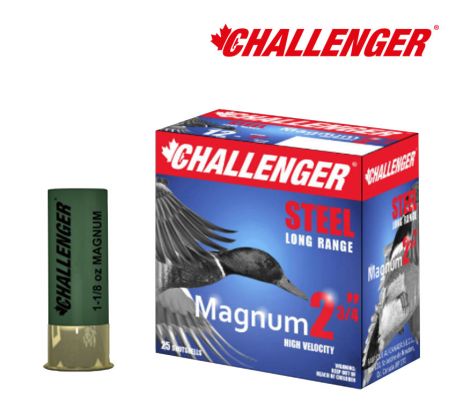 CHALLENGER MAGNUM 2 3/4" #2 SHOT STEEL