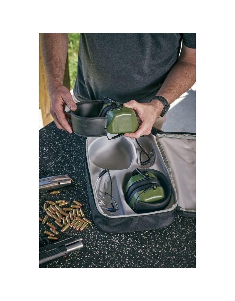 Champion Vanquish passive range kit in use at a shooting range
