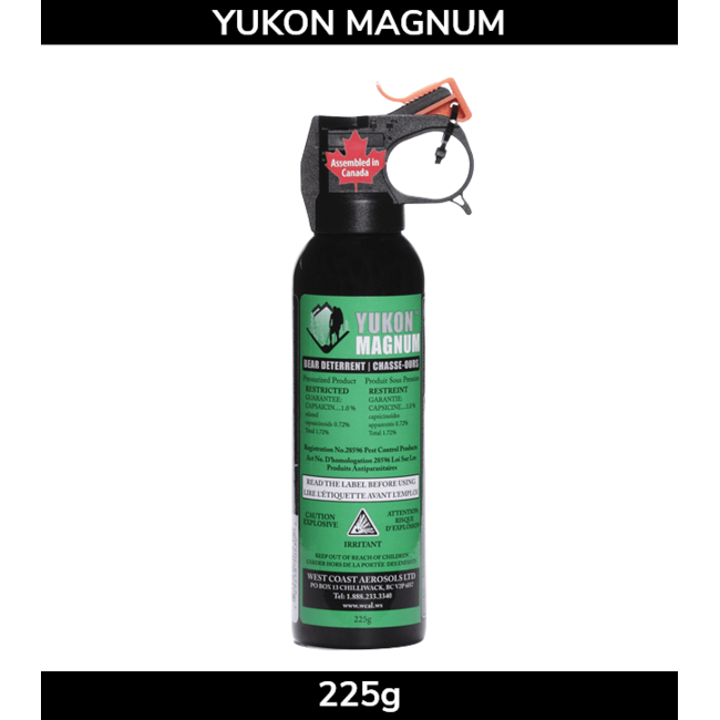 Defense Aerosols Yukon Magnum 225 g Bear Deterrent 1.72%