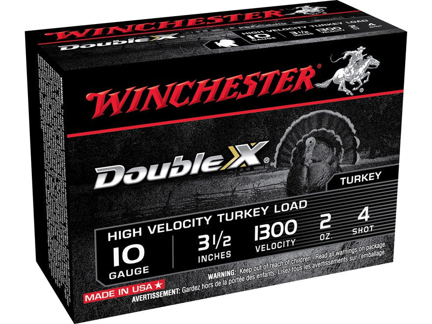 WINCHESTER DOUBLE X 10 GAUGE 31/2  2OZ #4