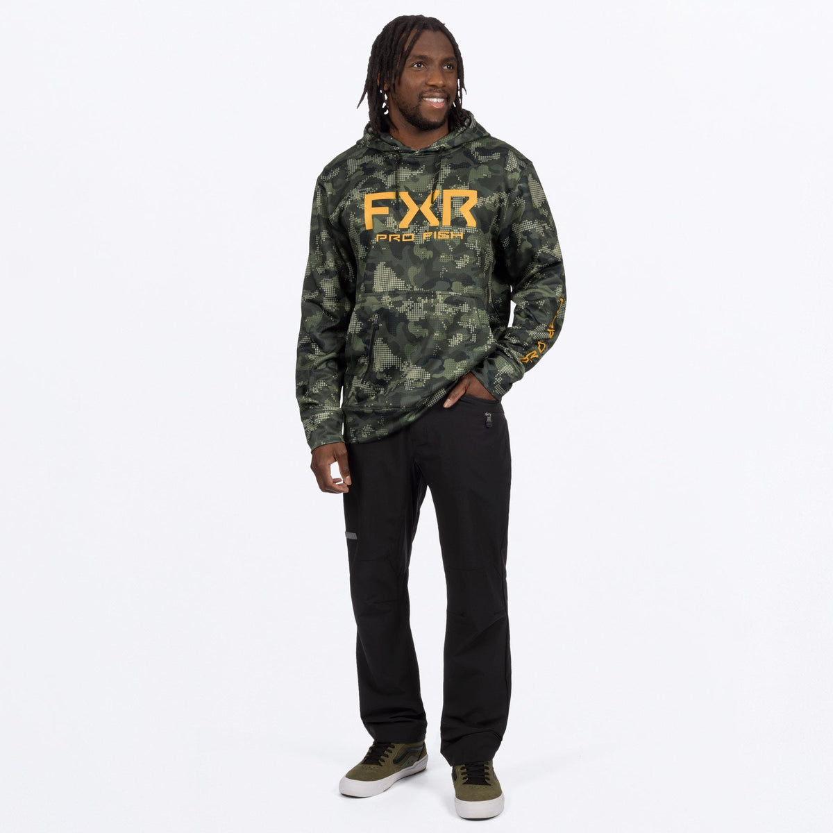FXR Men's Pro Fish Tech Pullover Hoodie