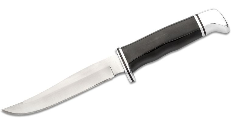 Buck Knives 105 Pathfinder Fixed Blade Knife with Leather Sheath