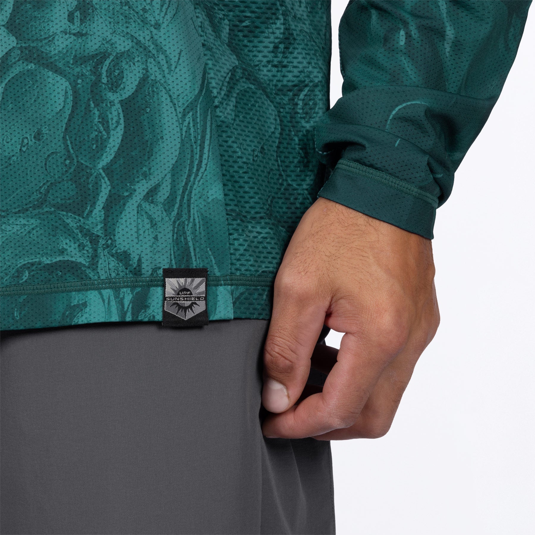 FXR Men's Derby Undertow Air UPF Pullover Hoodie