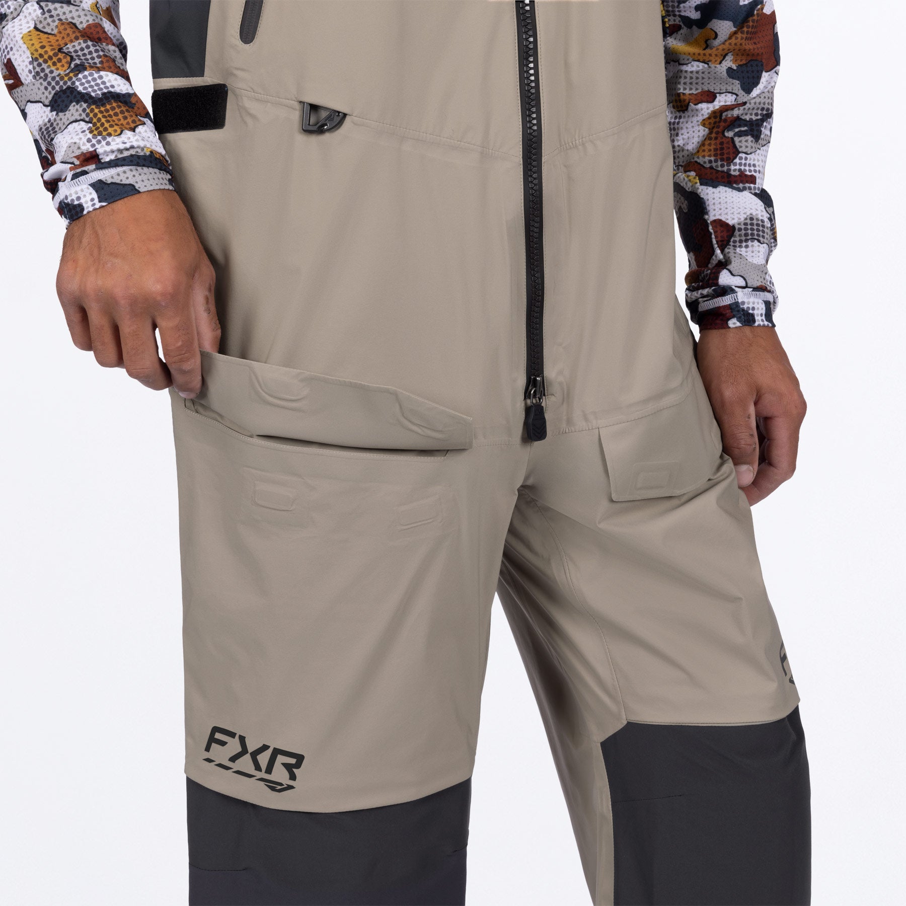 FXR Men's Vapor Pro Tri-Laminate Bib Pant