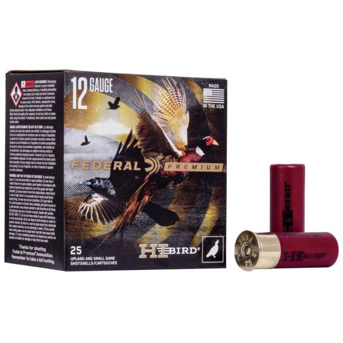 Federal Hi-Bird 12 Ga 2-3/4" 1-1/4 Oz #6 Lead