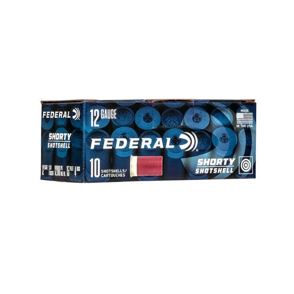 Federal Shorty 12 Ga. 1-3/4" #8 Shot Mini Shotshell Ammo 10RD/BOX