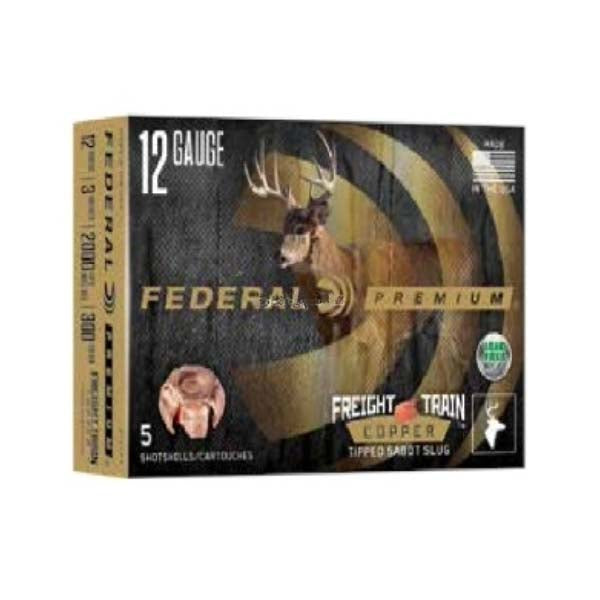 Federal Premium 20GA 2-3/4" 275GR Freight Train Copper Sabot Slug