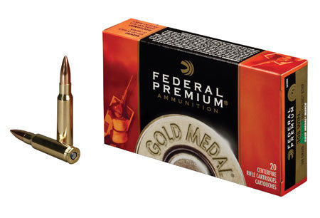 Federal Premium Gold Medal Ammunition 300 Winchester Magnum 190 Grain Sierra MatchKing Hollow Point Boat Tail-High Falls Outfitters