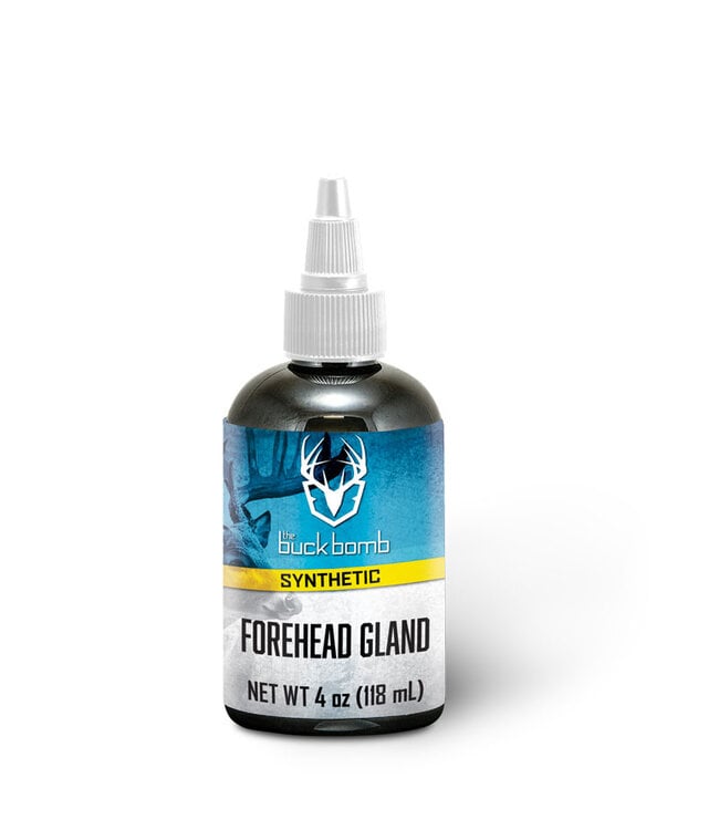 Buck Bomb Synthetic Forehead Gland Liquid with Wicks – 4 oz