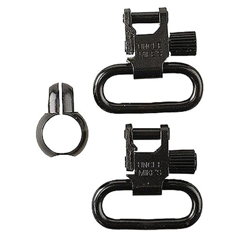 Uncle Mike's QD 115 RF 1" .22 Full-Band Sling Swivel Set