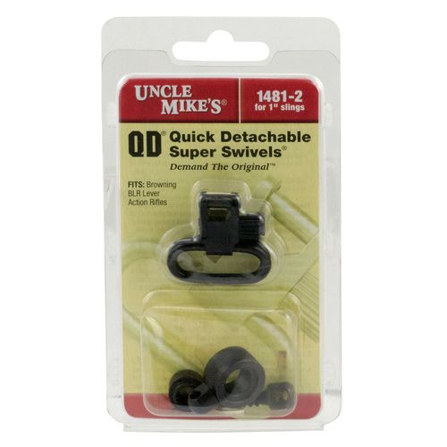 Uncle Mike's QD 115 BLR 1" Sling Swivel Set