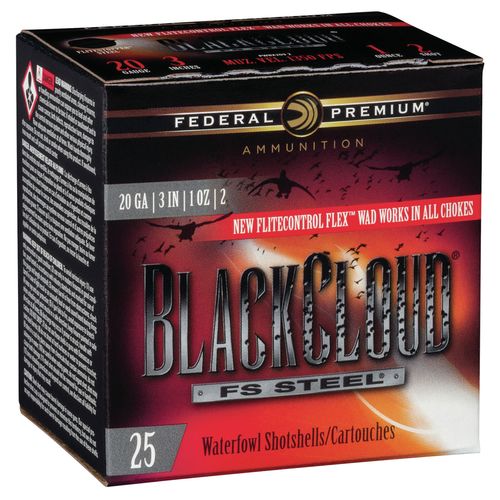 Federal Black Cloud 20 Ga. 3" 1 Oz #2