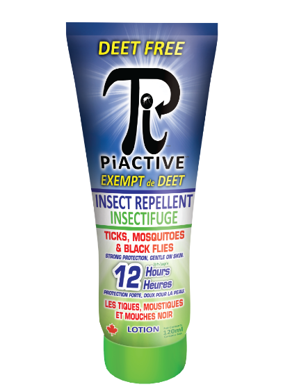 Kuus PiACTIVE Original DEET-free insect repellent lotion 120 mL