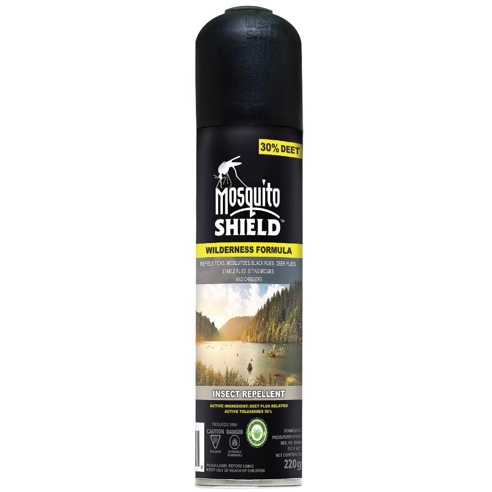 Kuus Mosquito Shield Wilderness Formula 30% DEET aerosol 220 g