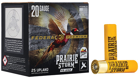 Federal Prairie Storm 20GA 3" 1.25OZ #6 Fs Lead