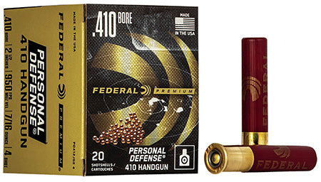 Federal 410GA 2-1/2" #4 Personal Defense