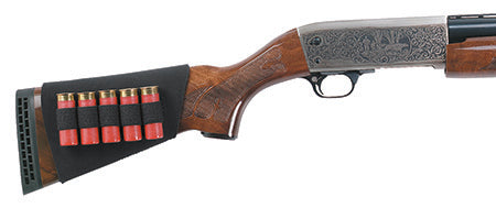 Uncle Mike's Neoprene Shotgun Buttstock Shell Holder, 5-Loop