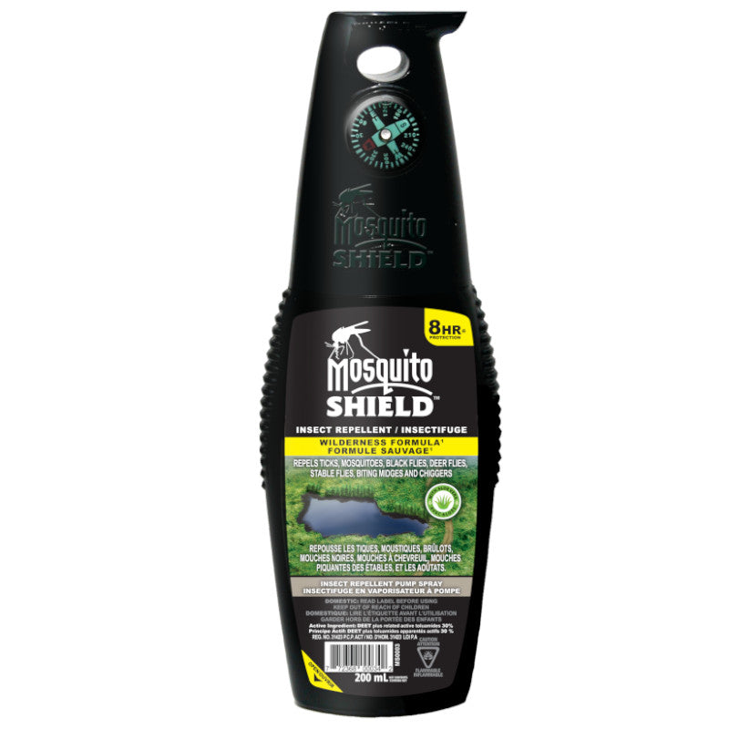 Kuus Mosquito Shield Wilderness Formula 30% DEET pump spray 200 mL