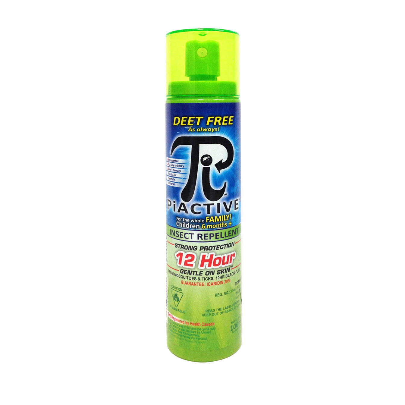 Kuus PiACTIVE Original DEET-free Airosol BOV insect repellent 150 g