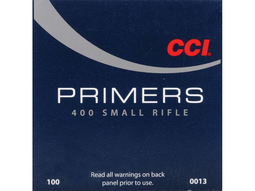 CCI NO. 400 SMALL RIFLE PRIMERS QTY 100-High Falls Outfitters
