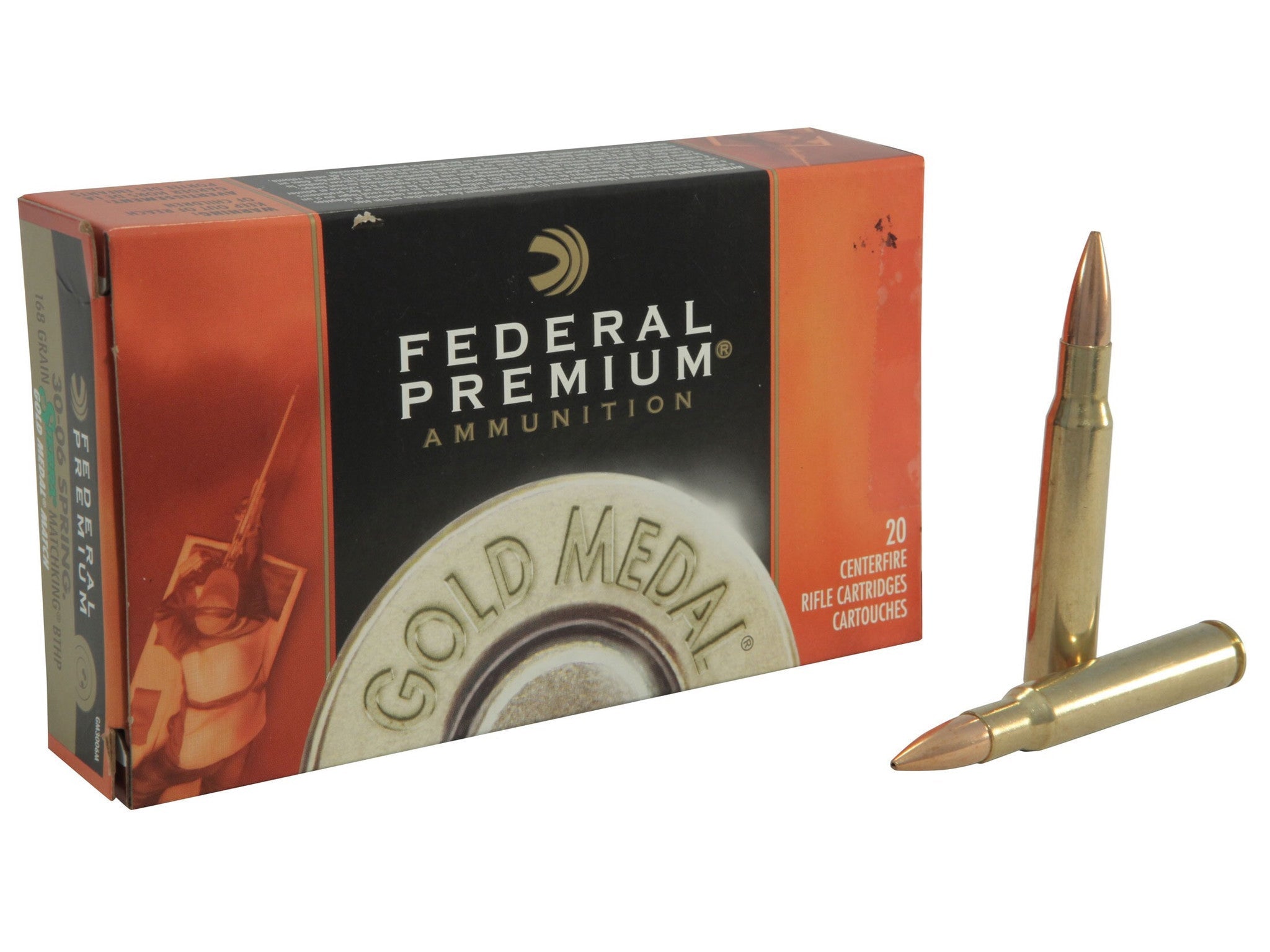 Federal Prem. 30-06 168gr Matchking BTHP-High Falls Outfitters