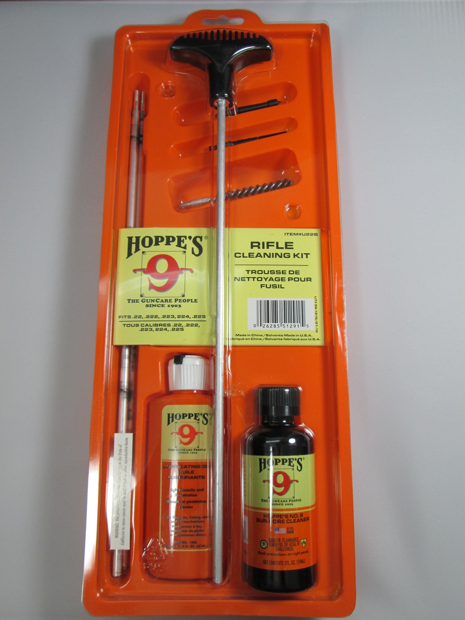 HOPPE'S RIFLE CLEANING KIT 30 CAL.-High Falls Outfitters