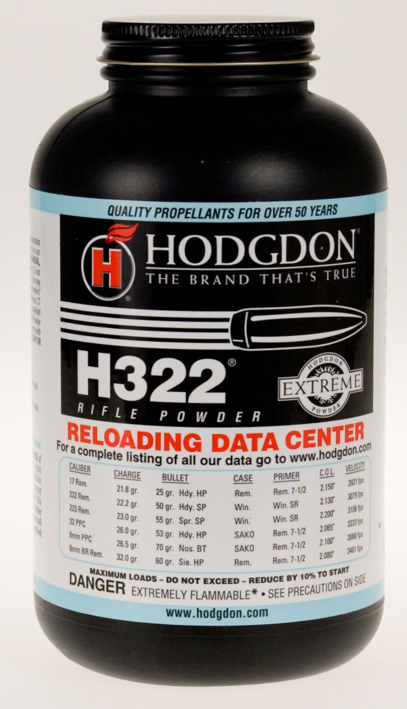 HOGDON H322 RIFLE POWDER 1 POUND-High Falls Outfitters