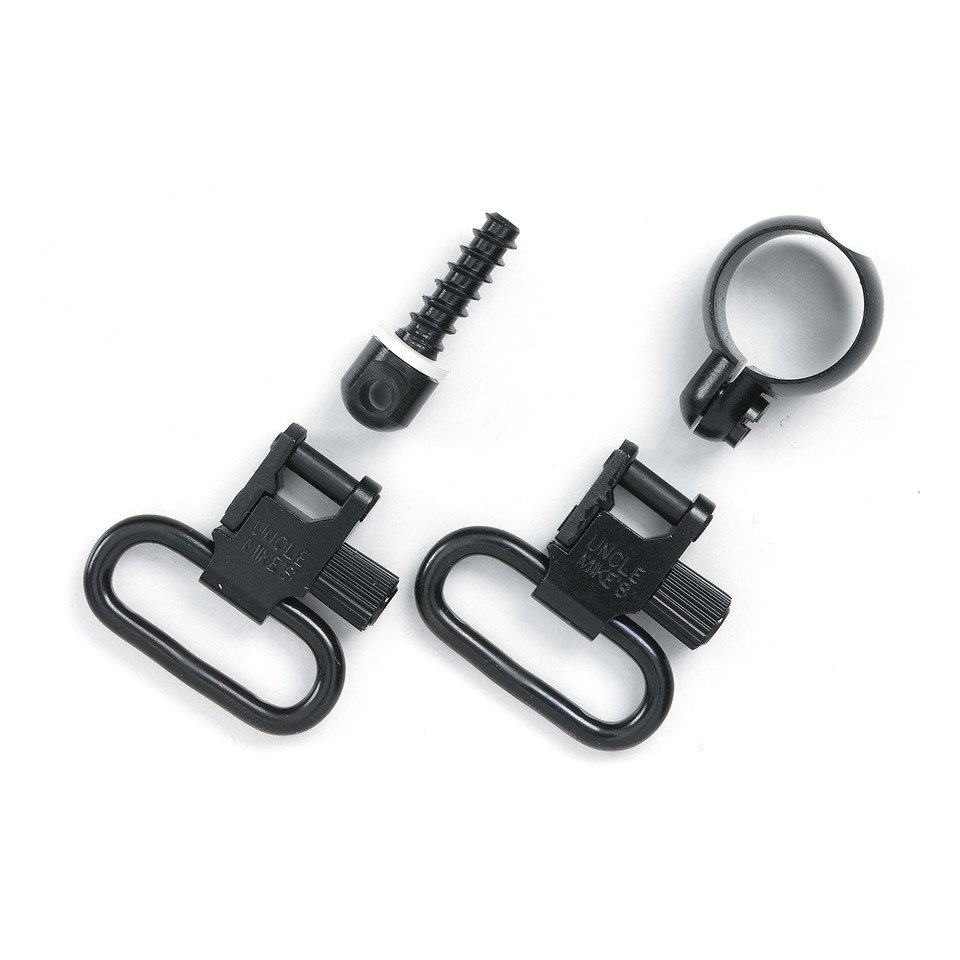 Uncle Mike's QD 115 CF 1" Full-Band Sling Swivel Set
