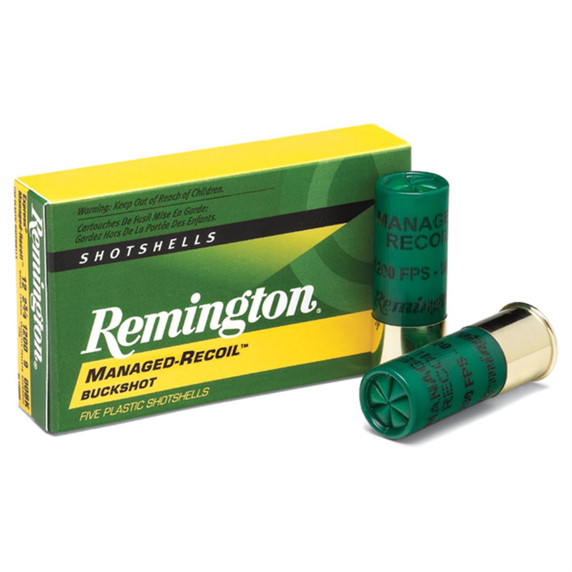 REMINGTON-BUCKSHOT 12G 2 3/4 4BK, 27PELLET-High Falls Outfitters