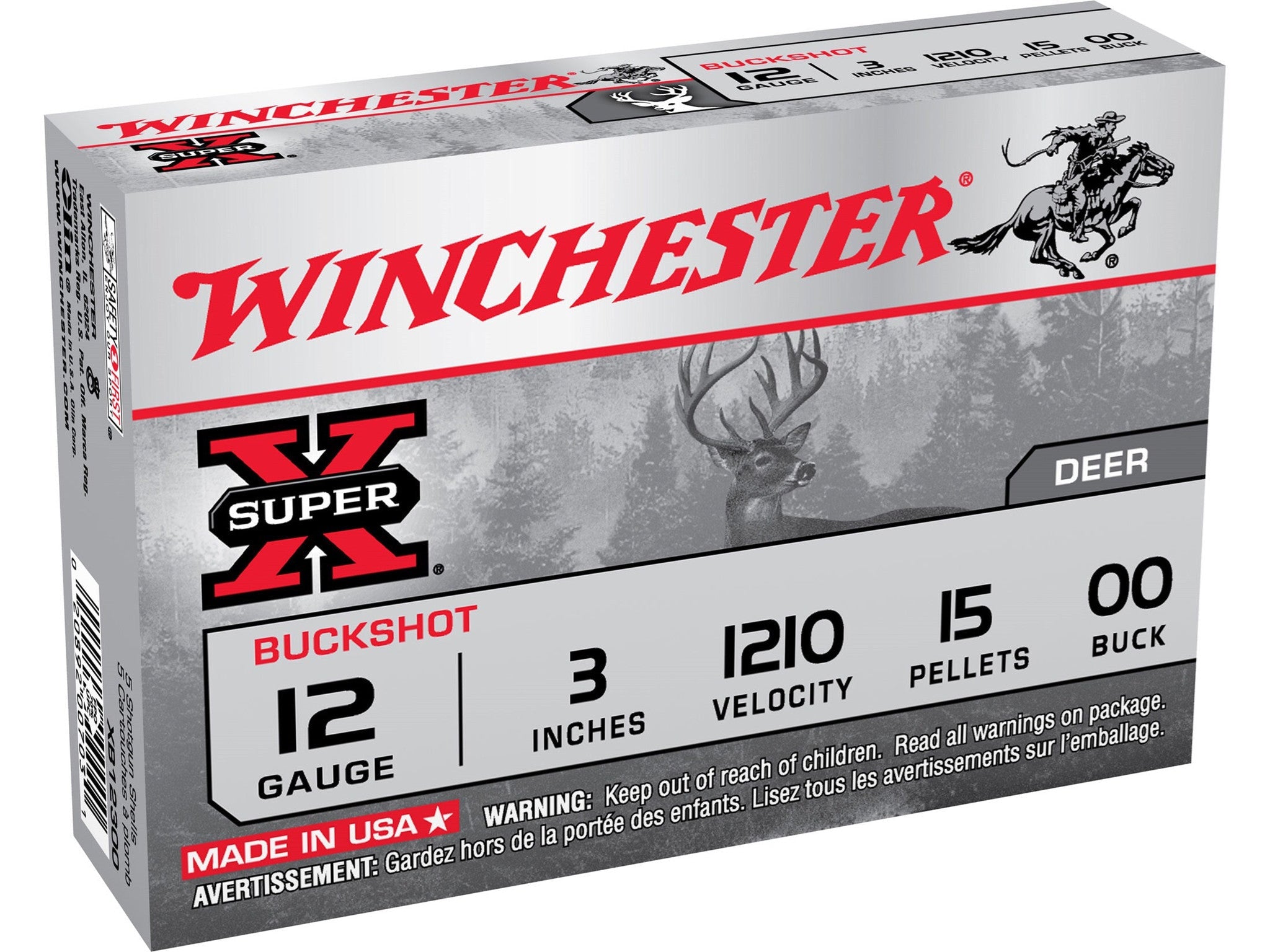 WINCHESTER-12 G 3", 15 PELLET 00BUCK-High Falls Outfitters