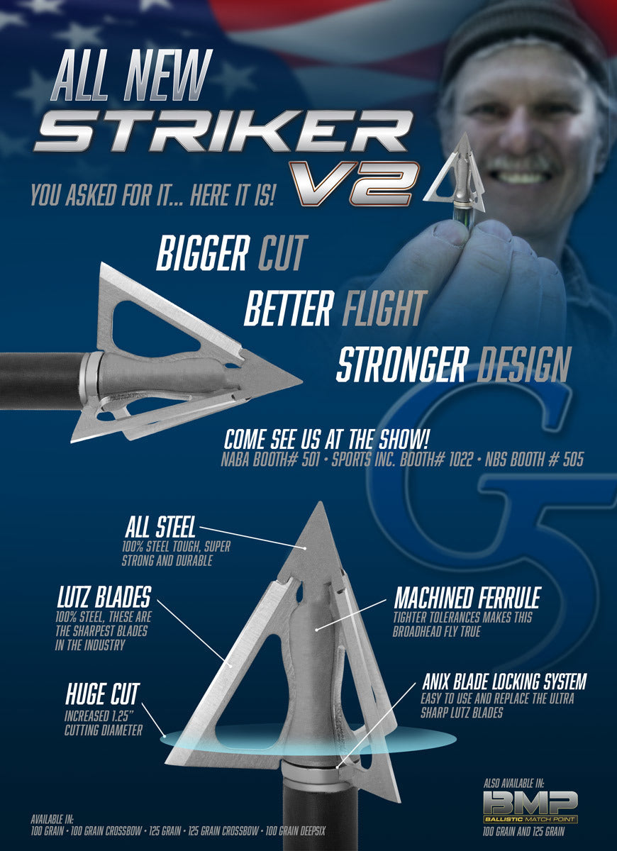 G5 Striker V2 - Standard / 100 Grain